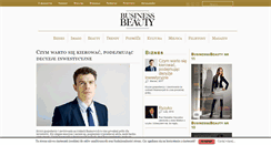 Desktop Screenshot of businessandbeauty.pl